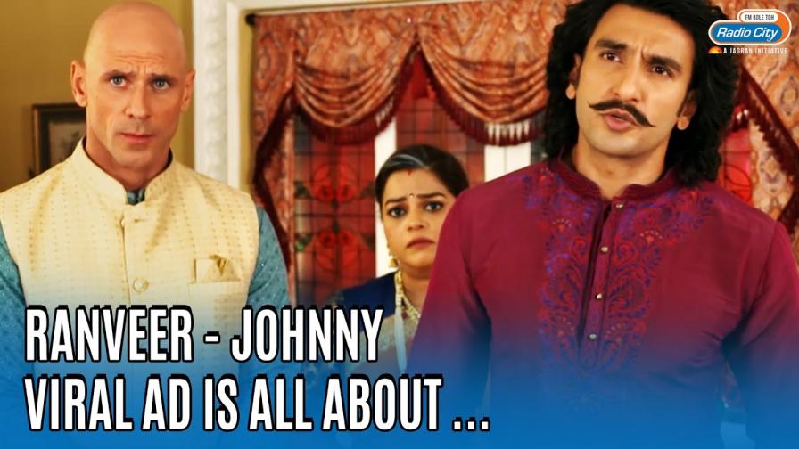 Ranveer Singh With Johnny Sins First Ad Shoot Viral Video